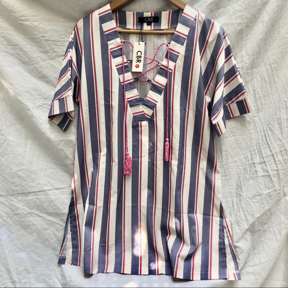 Beach cover up from CBR Sz S, NWT
